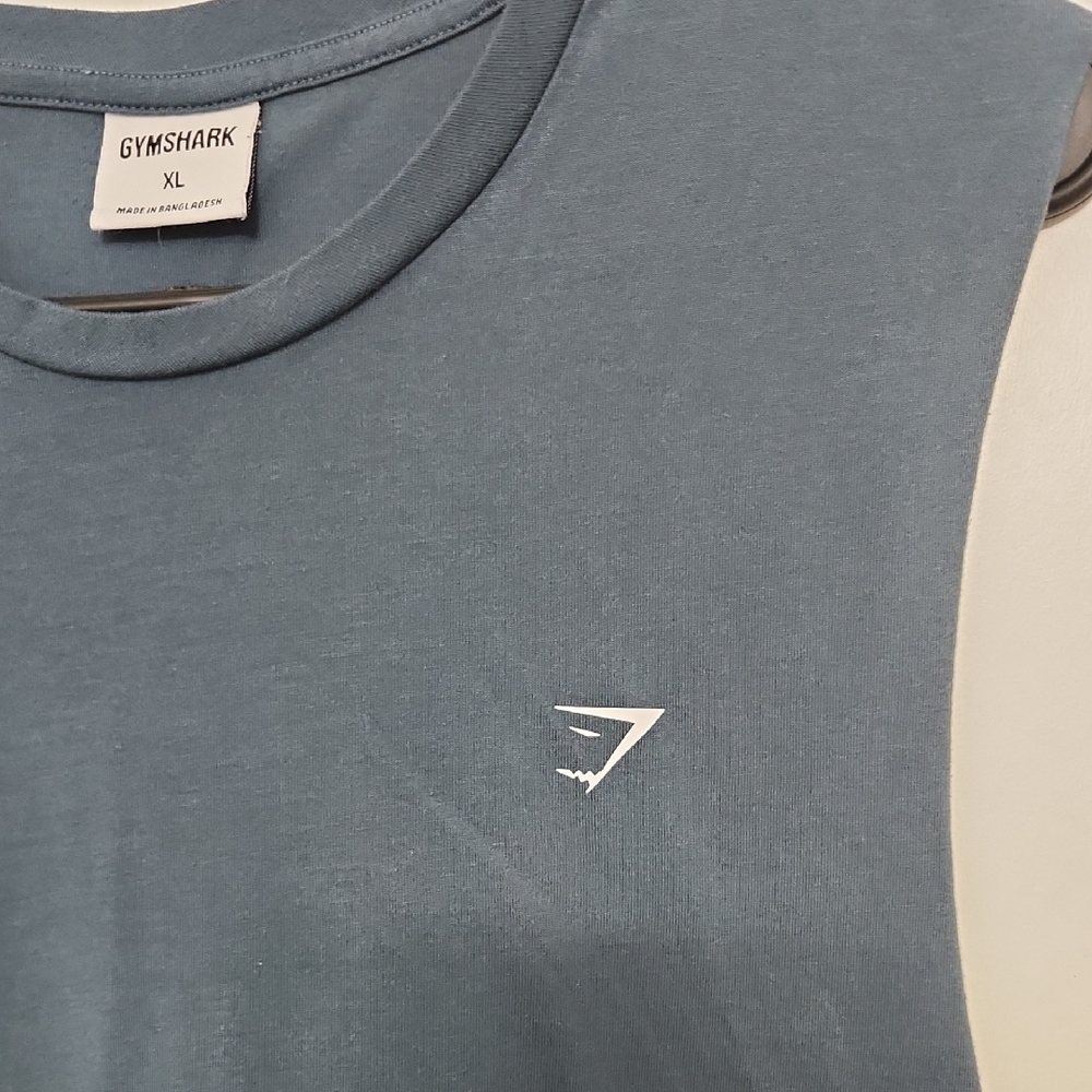 Gymshark Steel Teal Color Athletic Tank - Picture 6 of 6